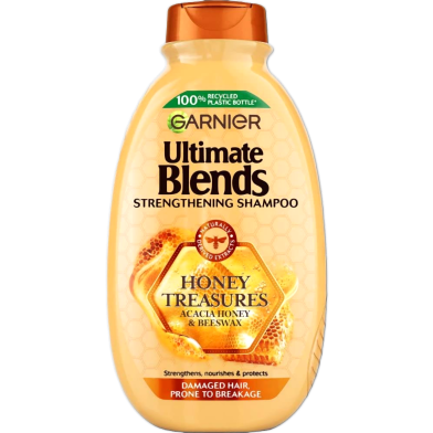 Garnier Ultimate Blends Honey Treasures Strengthening Shampoo 400ml image