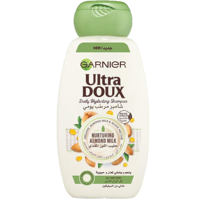 Garnier Ultra Doux Almond Milk Hydrating Shampoo 400 ml image