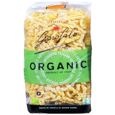 Garofalo Organic Gemelli Macaroni Poly Pack 500 gm image