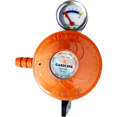 Gasoline 22mm LPG Gas Regulator with Built-in Meter Display – Accurate Gas Flow Monitoring, 5Pcs Set image