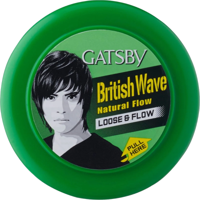 Gatsby British Wave Styling Wax Loose and Flow 75 gm image