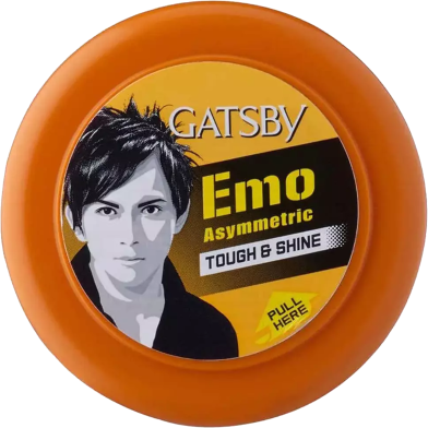 Gatsby Hair Wax Tough and Shine For Men 75 gm (Orange) image
