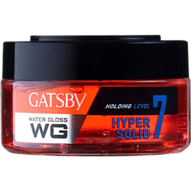 Gatsby Water Gloss Holding Level 7 Hair Styling Hyper Solid 30g image