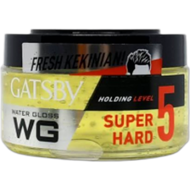 Gatsby Water Gloss Level 5 Super Hard Hair Gel 30gm image