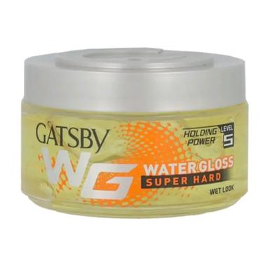 Gatsby Water Gloss Super Hard Hair Gel Jar 150gm image