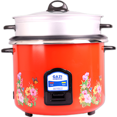 Gazi Rice Cooker (Red Print)-FRC-2.8L-2P image