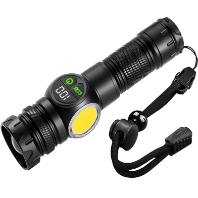 GearUP K60 Rechargeable Flashlight 10W COB, LED Torchlight image