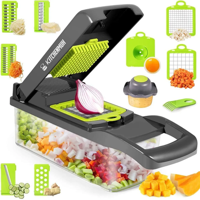 GearUP VC14 Premium 14-in-1 Vegetable and Fruits Multifuction Cutting Slicer Kitchen Tools Slide 2
