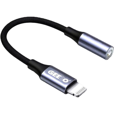 GEEOO AD4 Lightning to 3.5mm Adapter image
