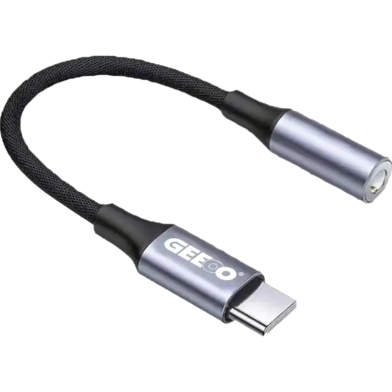 GEEOO Type-C to 3.55mm Jack Supports Music Plus Calling - AD6 image