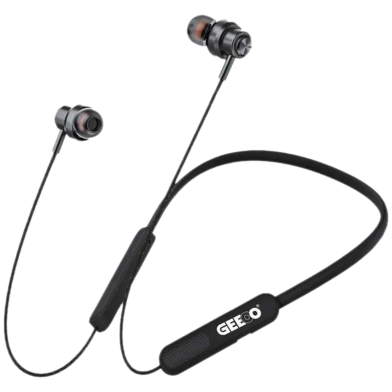 GEEOO 20 Hours Professional Bass Ultra Flex ENC Neckband - BL110 image