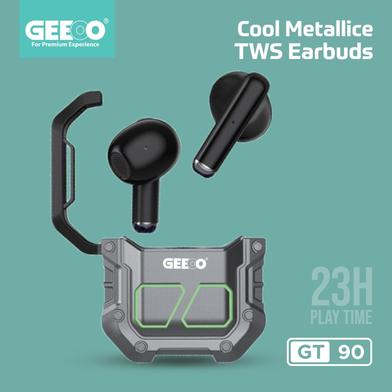 Geeoo GT-90 Cool Metallic TWS Earbuds image