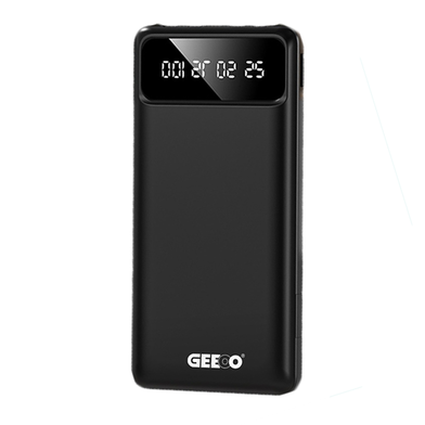 Geeoo P340 10000mAh Power Bank-Black image