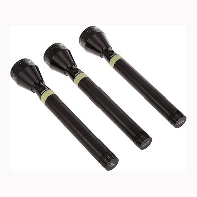 Geepas GFL4680 3-in-1 Rechargeable LED Flashlight 3-Pcs image