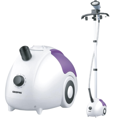 Geepas GGS25022NV Garment Steamer – 2000W Upright Clothes Steamer with 1.8L Tank image
