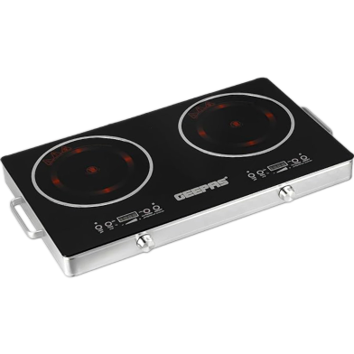 Geepas Gic6131s Double Burner Infrared Cooker image