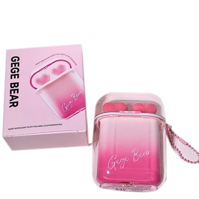 Gege Bear Heart Beating Water Gloss Velvet Matte Lip Glaze image