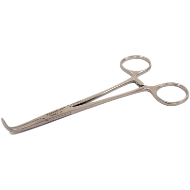 Gemini Mixter Artery Forceps, Fully Curved, Delicate Serrated Jaws image