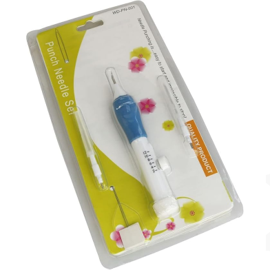 Gemsy Punch Needle Set for Embroidery, 3 Sizes Punch Needle Kit with Needle Threader image
