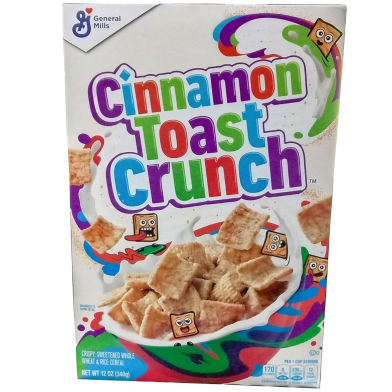 General Mills Cinnamon Toast Crunch Cereal 340 gm image