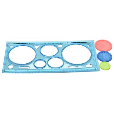 Generic Spirograph Geometric Stencils Ruler Drafting Tools Stationery For Students Drawing Set Learning Art Sets Creative Gift For Children image