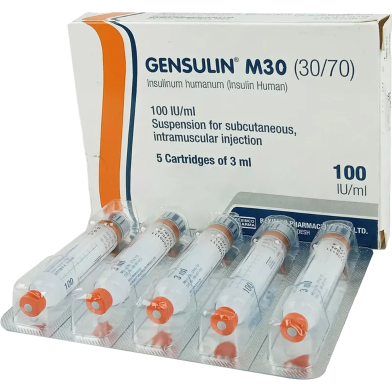 GensuPen 30 Percent, 70 Percent in 100 IU/ml Pen 3 ml Flexpen image