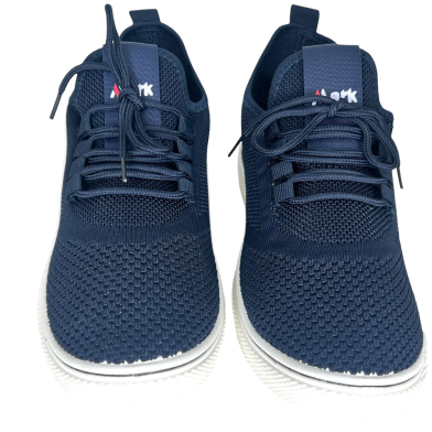 Gents Walking Shoes Casual Comfortable Workout Sneakers - Blue image