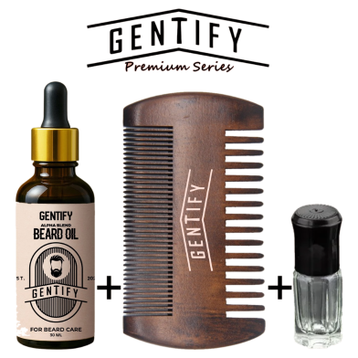 Gentyfy Beard Care Combo Pack image