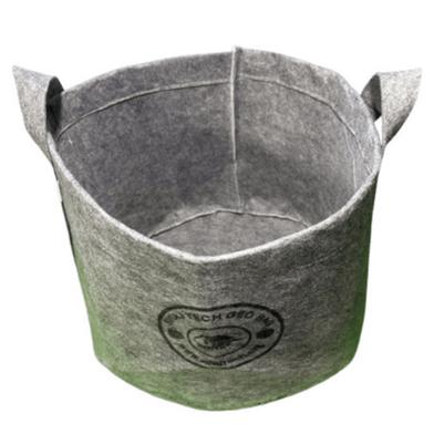 Geo Fabric Grow Bags | High Quality Geo Grow Bag | Gray – 600GSM | 25 Gallon=21x16 Inch image