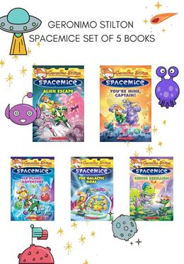 Geronimo Stilton Spacemice Set Of 5 Books