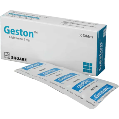 Geston 5 mg Tablet 10's Strip image