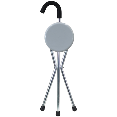 Walking Stick With Seat Stool Chair. image