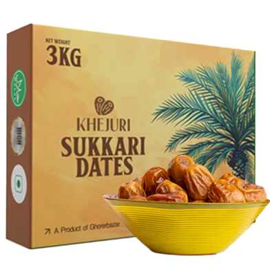 Ghorer Bazar Sukkari Khejur 3 kg image