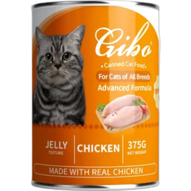 Giba Cat Can Food Jelly - Chicken 375g | Cat wet Food image