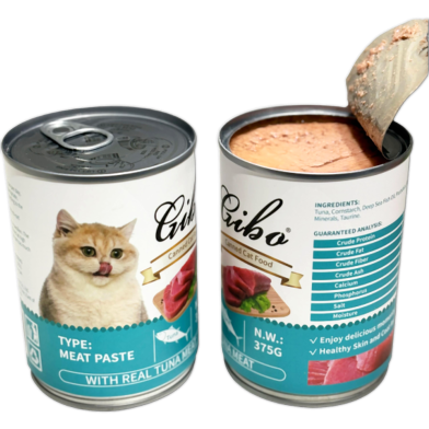 Giba Cat Can Food Meat Paste - Tuna Meat 375g | Cat Wet Food image