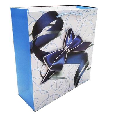 Gift Shopping Bags 3D Flower Large size Glossy Paper Shopping Bag With Handle image