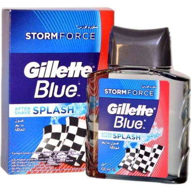 Gillette After Shave Splash - Blue image