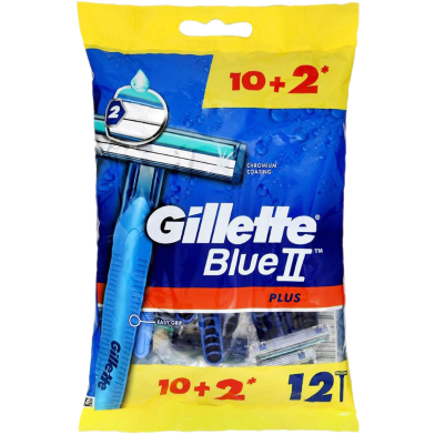 Gillette Blue 2 Plus Razor 10 plus 4 pcs image