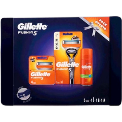 Gillette Fusion5 Proglide Manual Razor 4 Pieces Gift Set image