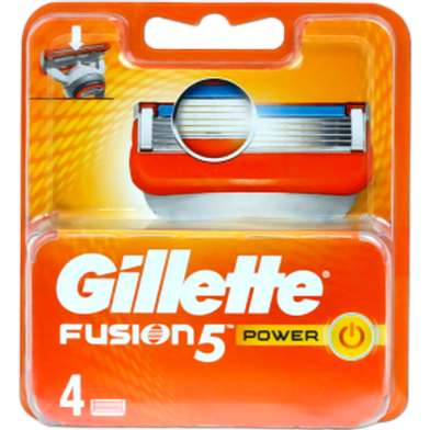 Gillette Fusion 4 Recambios Razor Blade image