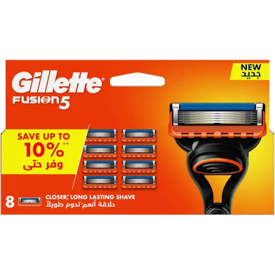 Gillette Fusion 5 Razor Blades - 8 Cartridges image