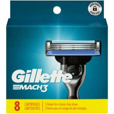 Gillette Mach3 Razor Blade - 8 Cartridges image