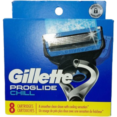 Gillette Proglide Chill Razor Blade - 8 Cartridges image