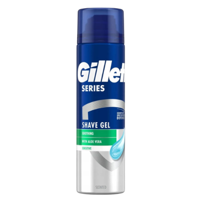 Gillette Series Sensitive Skin Shaving Gel 198 gm image