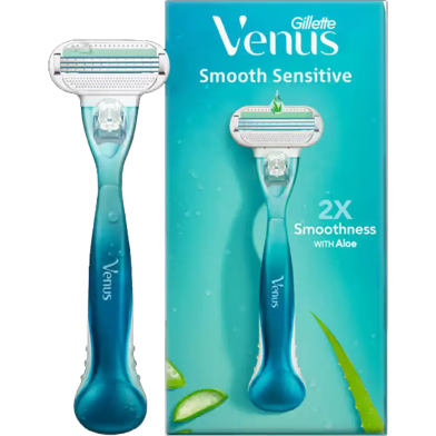 Gillette Venus Smooth Glidestrip Aloe Extracts Razor For Women image