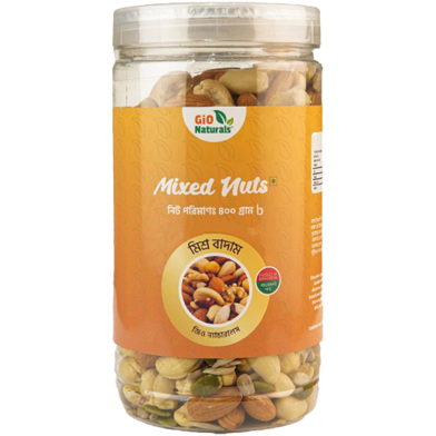 Gio Naturals Mixed Nuts 400 gm image