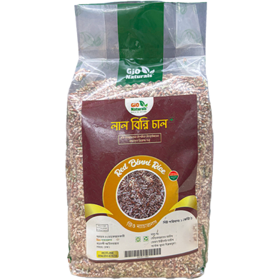 Gio Naturals Red Binni Rice 1 Kg image