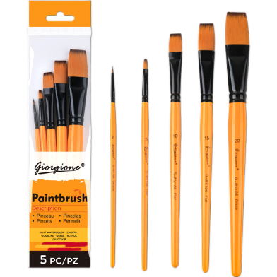 Giorgione G-BV106 Paint Brushes 5 Pcs Set image