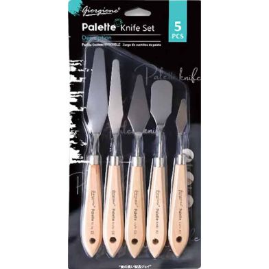 Giorgione G-WD-05 Palette Knife 5 Pcs Set image
