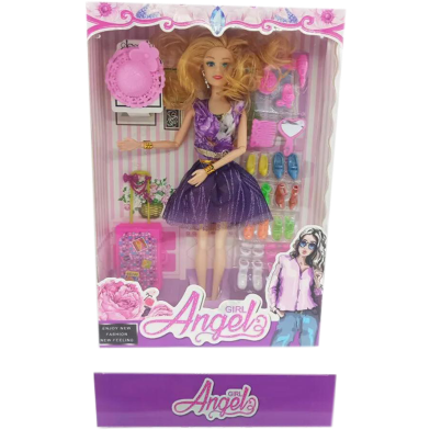 Girl Angela Stylish Barbie Doll (barbie_b_mini_shoe_p) image